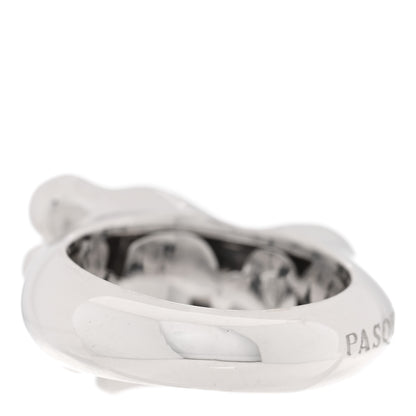 Pasquale Bruni 18K White Gold Baby Foot Ring 53 6.25 3 of 5