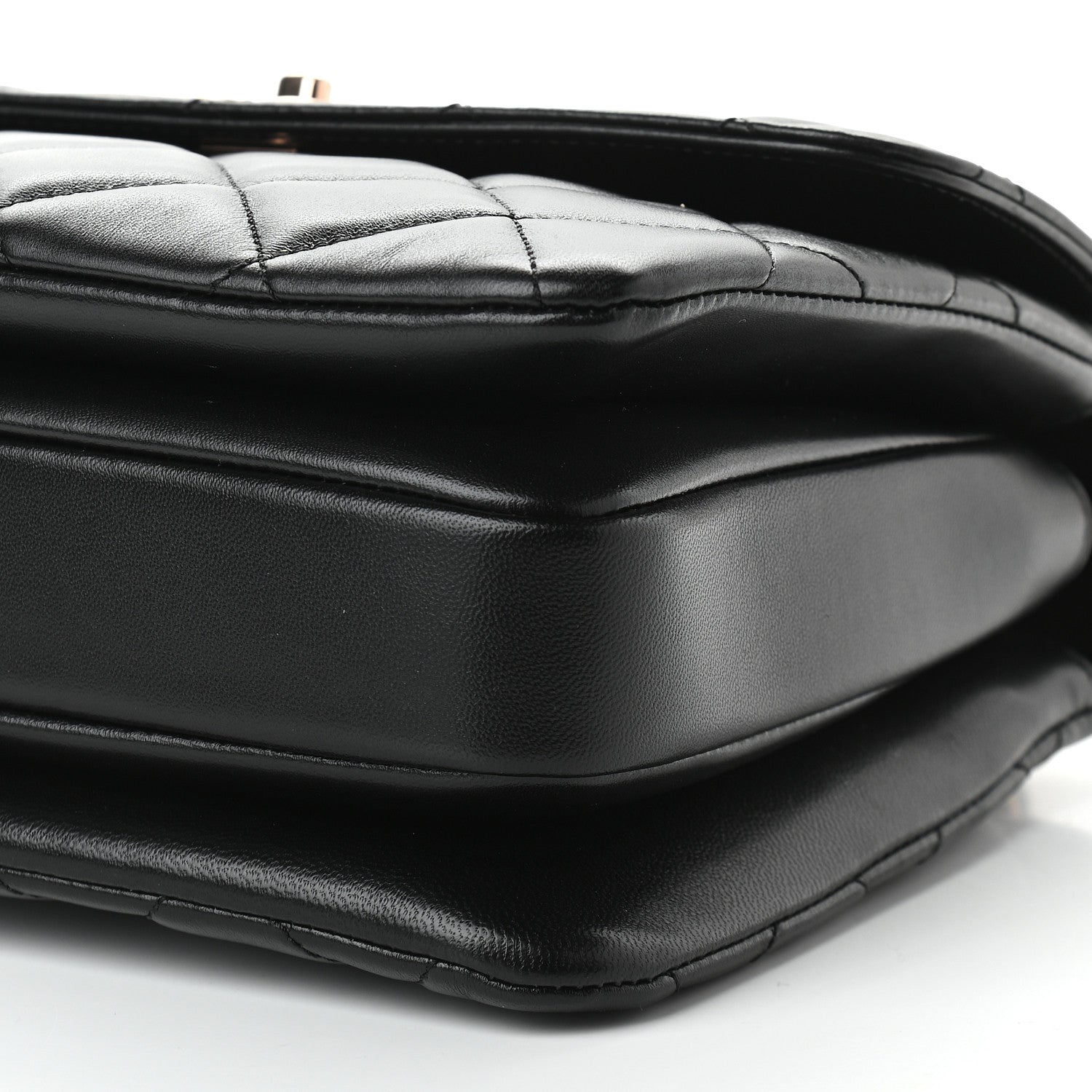 Chanel Lambskin Quilted Small Trendy CC Dual Handle Flap Bag Black 8 of 8