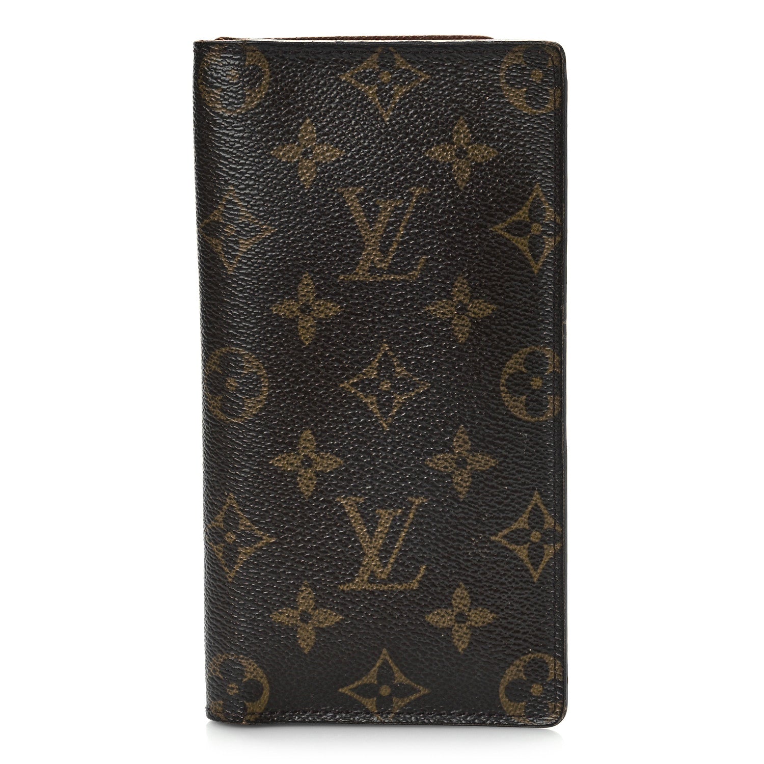 Louis Vuitton Monogram Porte Valeurs Checkbook Wallet 1 of 11