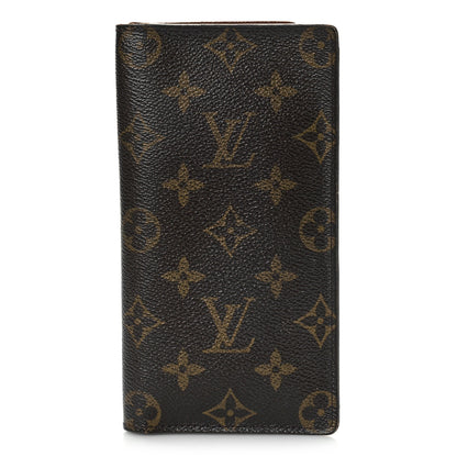 Louis Vuitton Monogram Porte Valeurs Checkbook Wallet 1 of 11