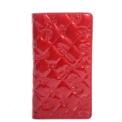 Chanel Patent Lucky Symbols Yen Wallet Red 1 of 9