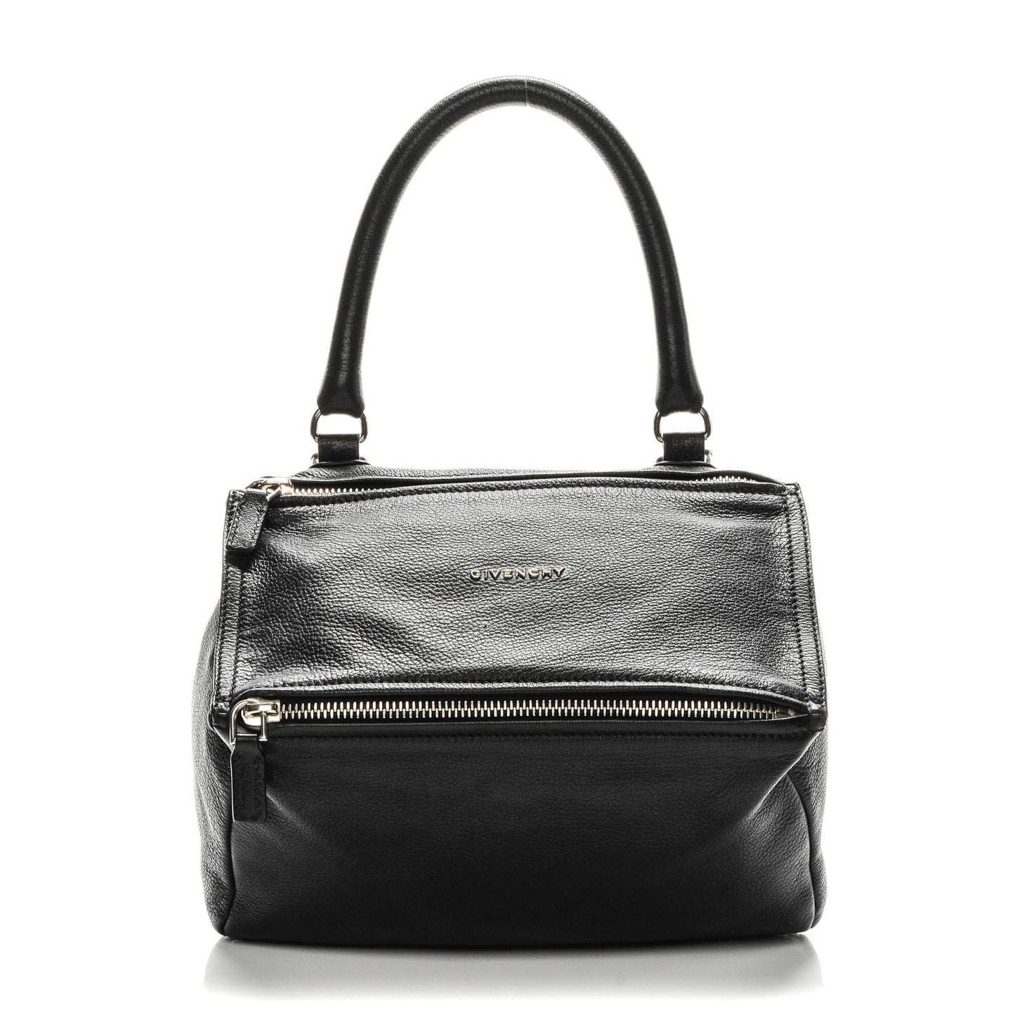 Sugar Goatskin Small Pandora Black