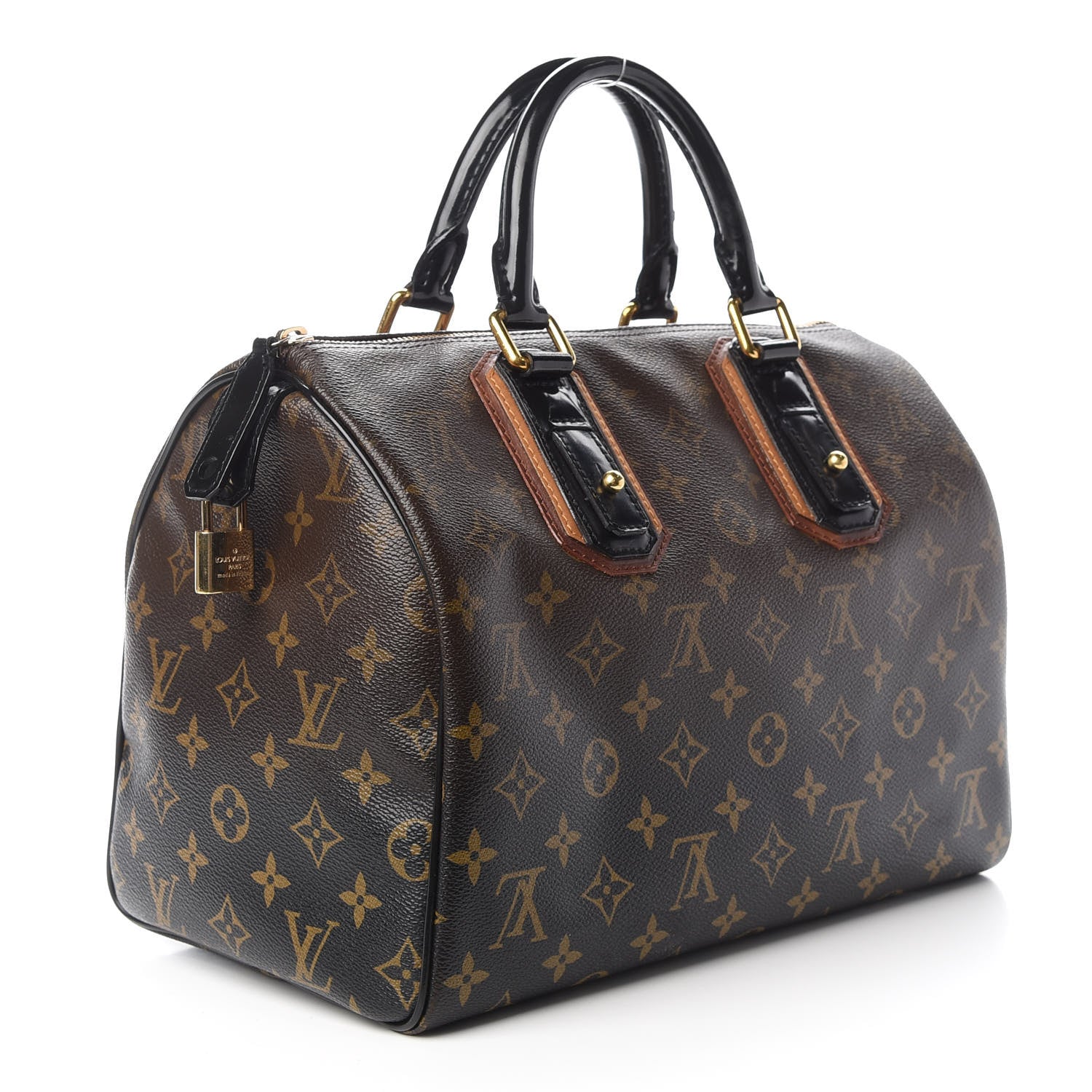 Louis Vuitton Monogram Mirage Speedy 30 Black 3 of 8