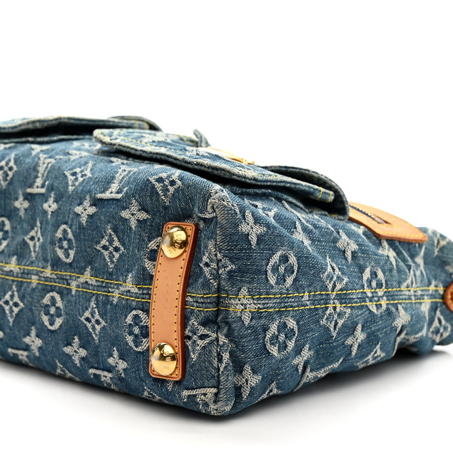 Monogram Denim Baggy PM Blue