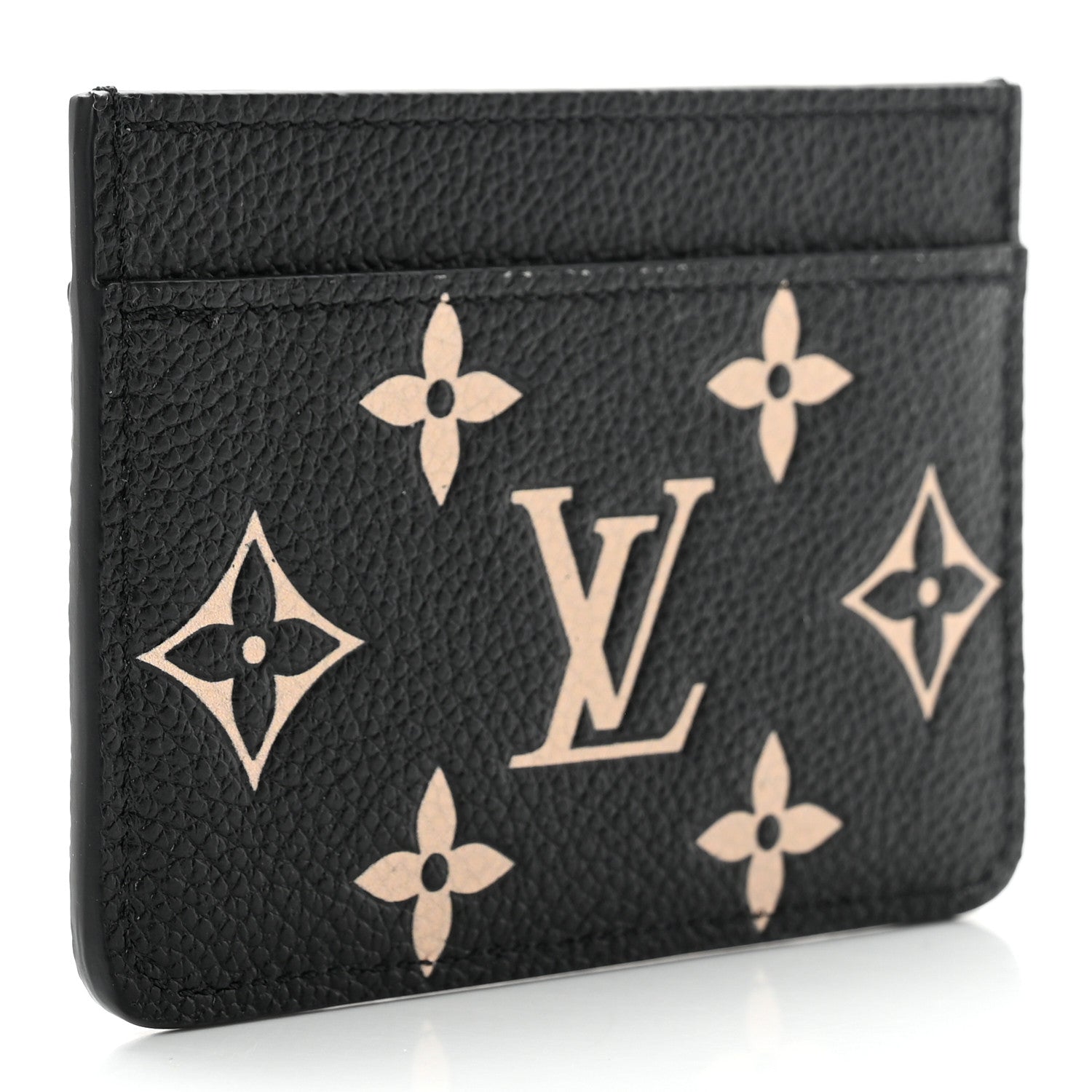 Louis Vuitton Empreinte Card Holder Black Beige 3 of 6