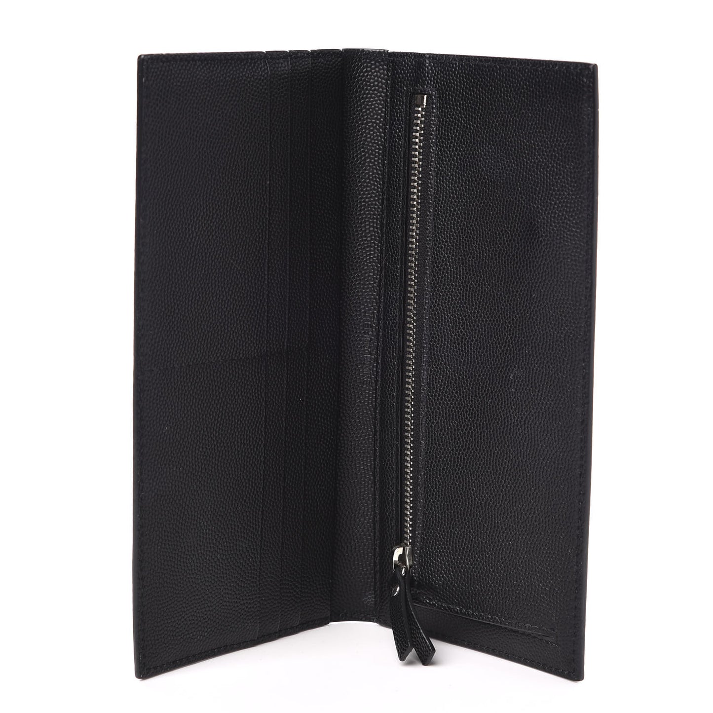 Grain De Poudre Foldover Logo Wallet Black