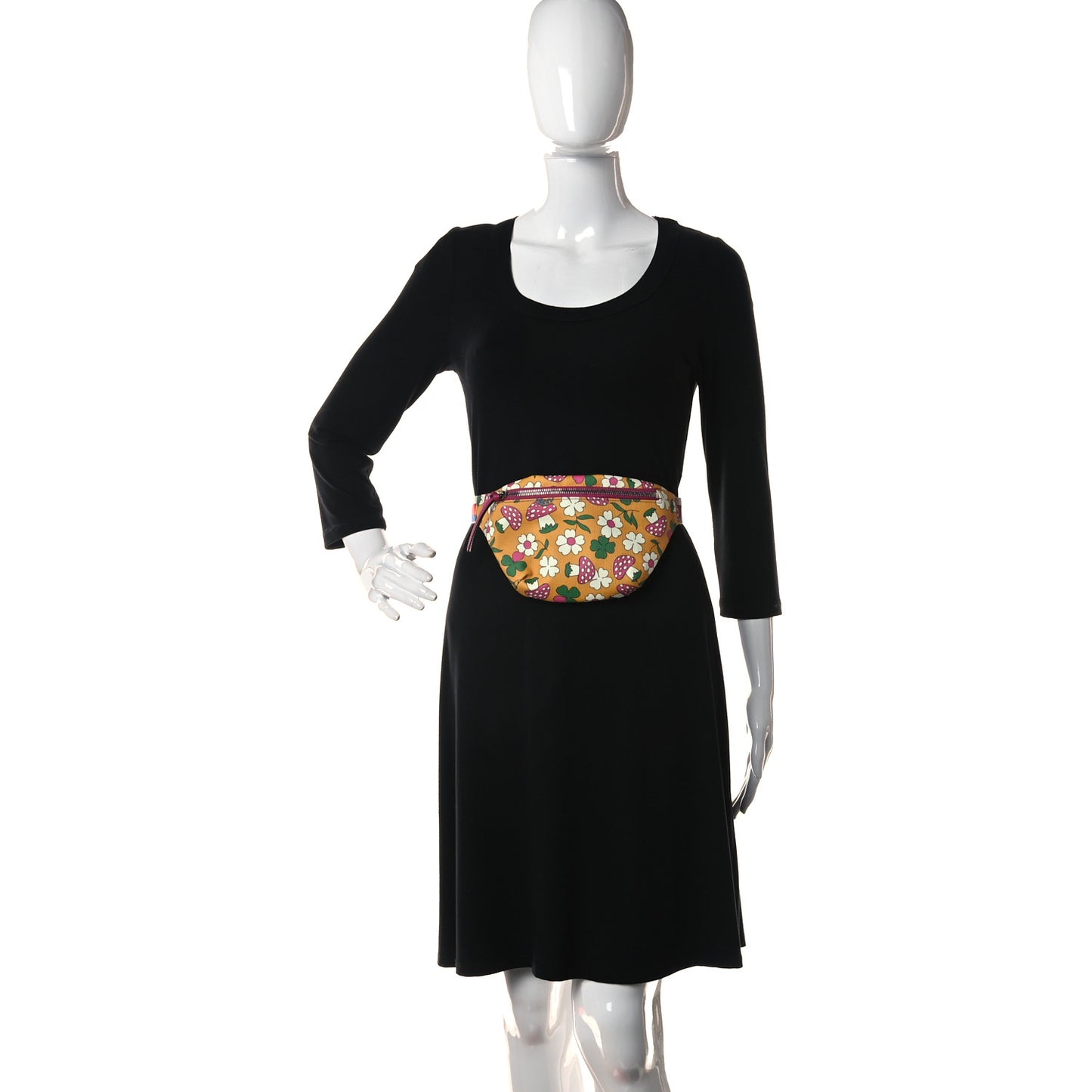 Supreme Childrens Mushroom Print Belt Bag Yellow