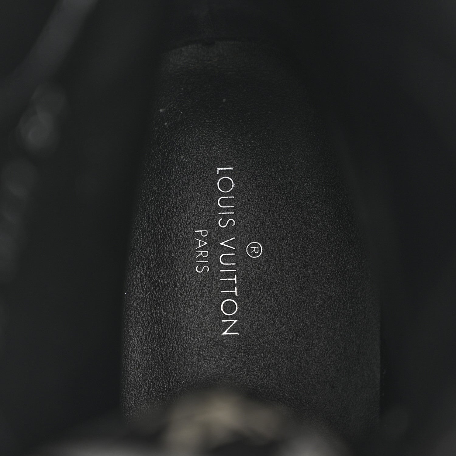 Louis Vuitton Suede Calfskin Jacquard Since 1854 Laureate Platform Desert Boots 37 Black 8 of 10