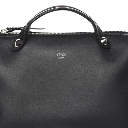 Fendi Vitello Dolce Medium By The Way Boston Bag Black 8 of 10