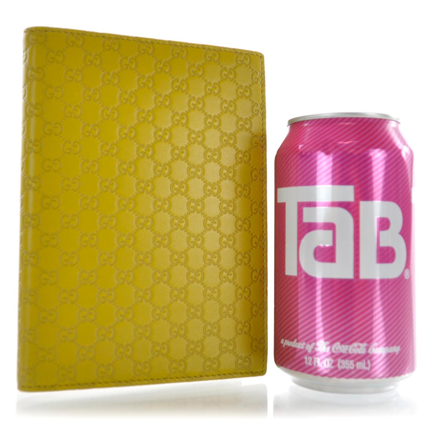 Microguccissima Small Notebook Yellow