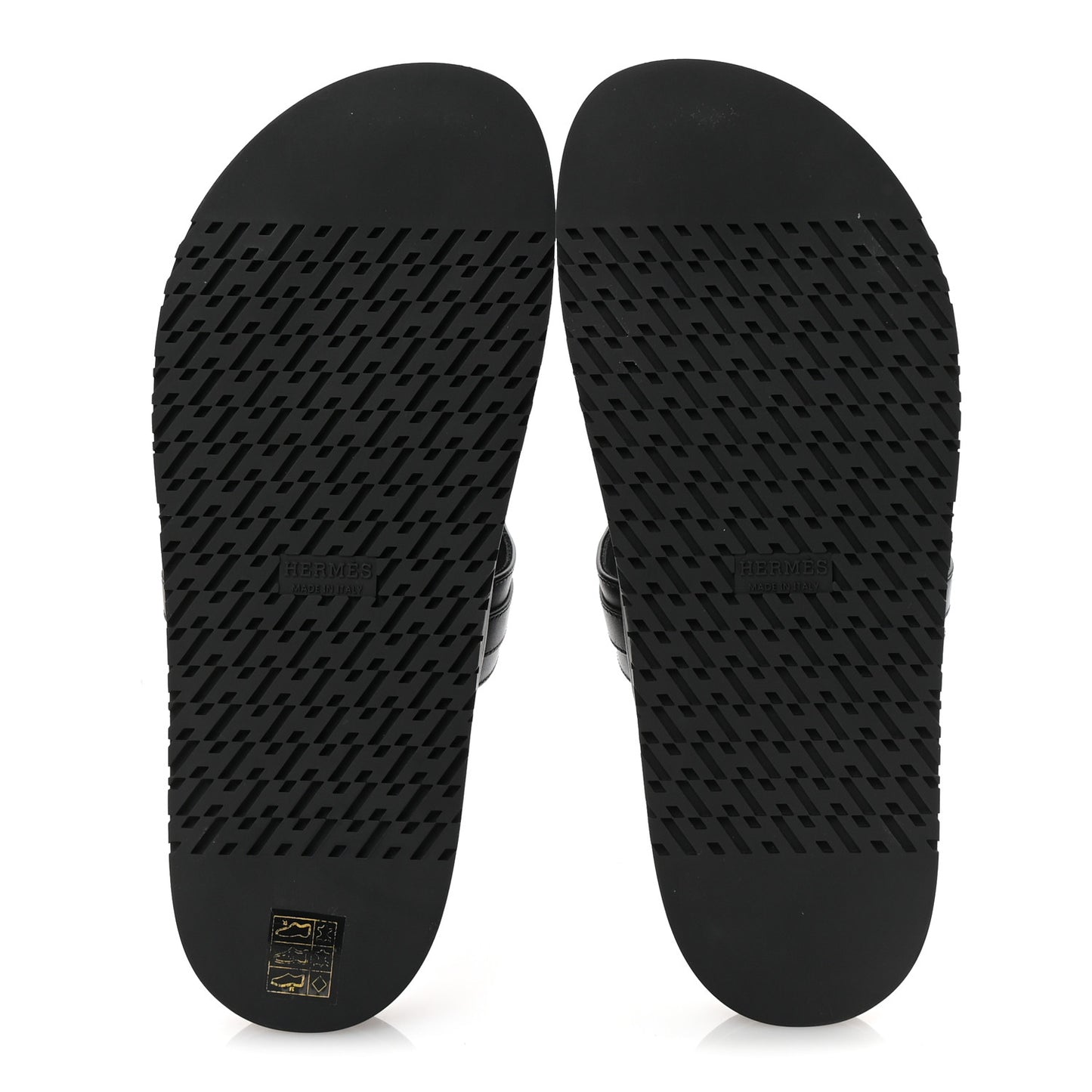 Calfskin Womens Empire Sandals 40 Black