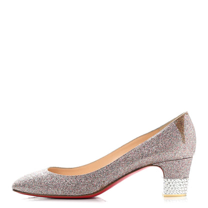 Christian Louboutin Glitter Crystal Gloria 45 Pumps 41 Multicolor 1 of 12