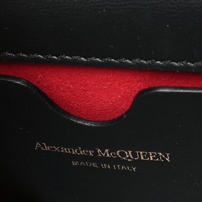 Alexander McQueen Lambskin Quilted Knuckle Shoulder Bag Black 6 of 11