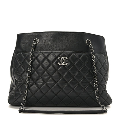 Chanel Caviar Quilted Urban Companion Shopping Tote Black 1 of 10