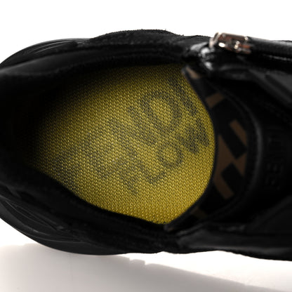 Fendi Nylon Suede Mens Fendi Flow Low Top Sneakers 8.5 Black 7 of 15