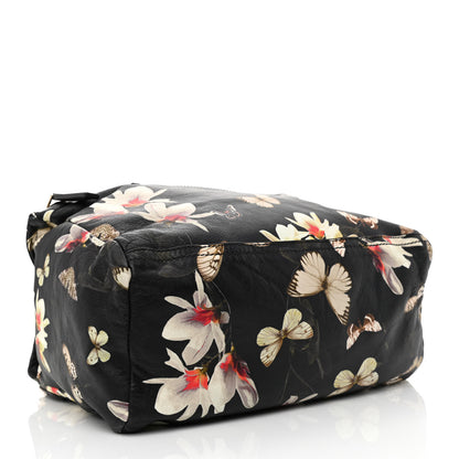 Givenchy Lambskin Magnolia Print Medium Pandora Black 4 of 10