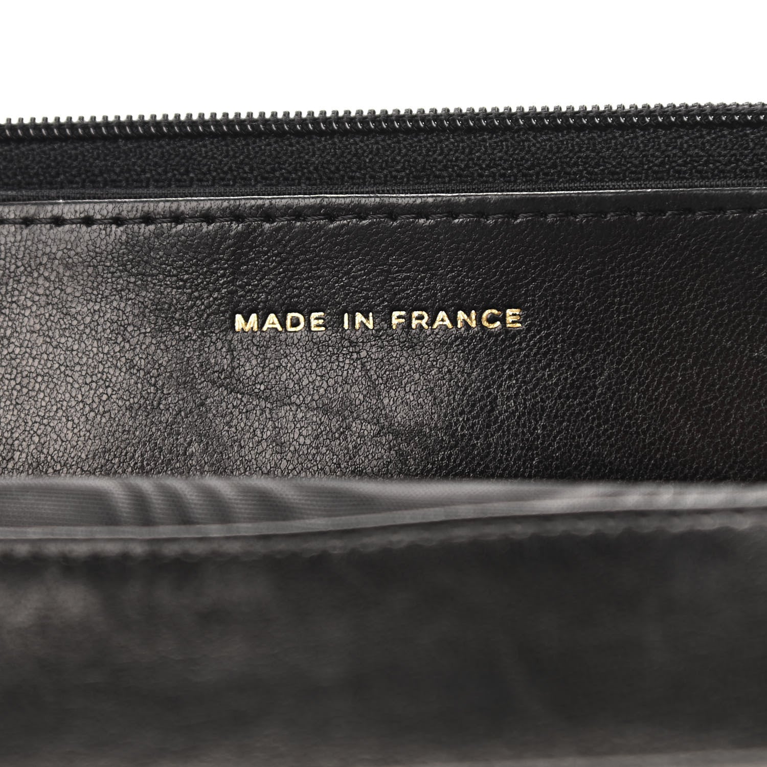Chanel Caviar Timeless CC Wallet On Chain WOC Black 7 of 11