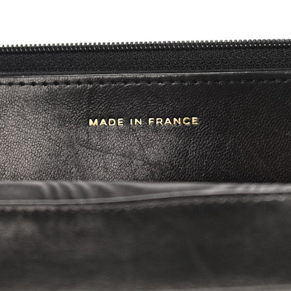 Chanel Caviar Timeless CC Wallet On Chain WOC Black 7 of 11