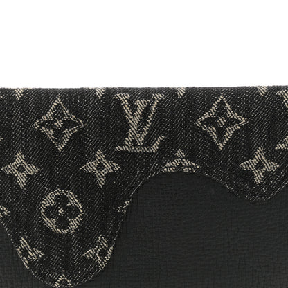 Louis Vuitton X NIGO Taurillon Monogram Denim Trio Messenger 8 of 11
