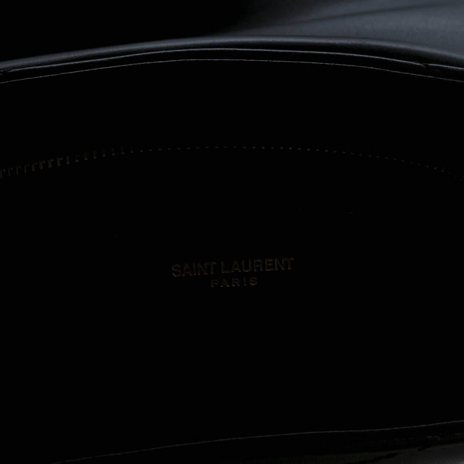 Saint Laurent Calfskin Y Quilted Monogram Toy Loulou Crossbody Bag Black 7 of 13