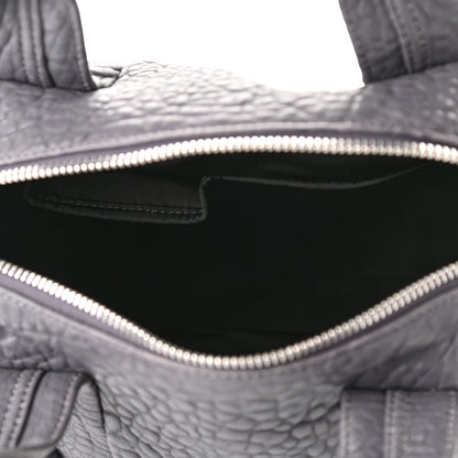 Alexander Wang Pebbled Lambskin Rocco Tundra Silver Hardware 5 of 8