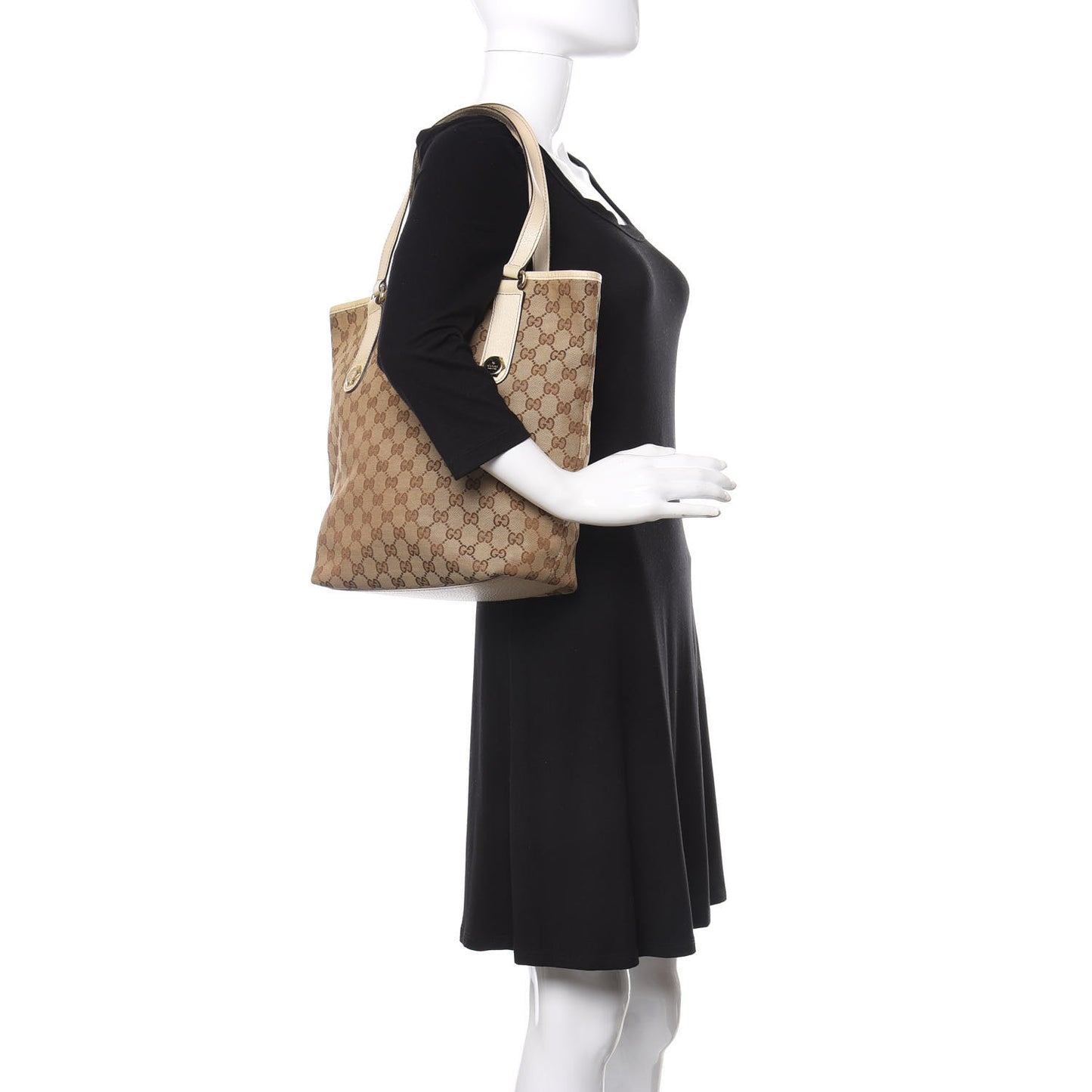 Monogram Charmy Tote Off White