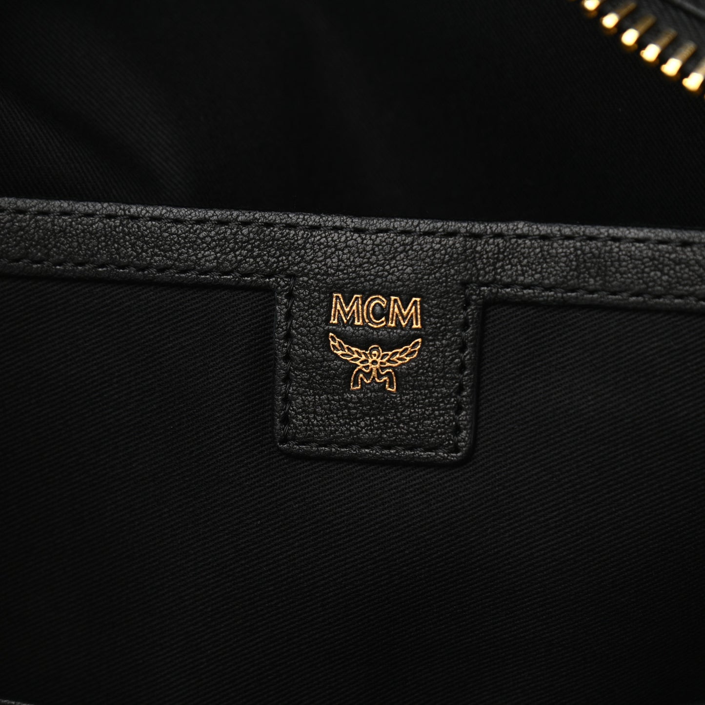 Lambskin Fox Fur Medium Stark Insignia Backpack Black