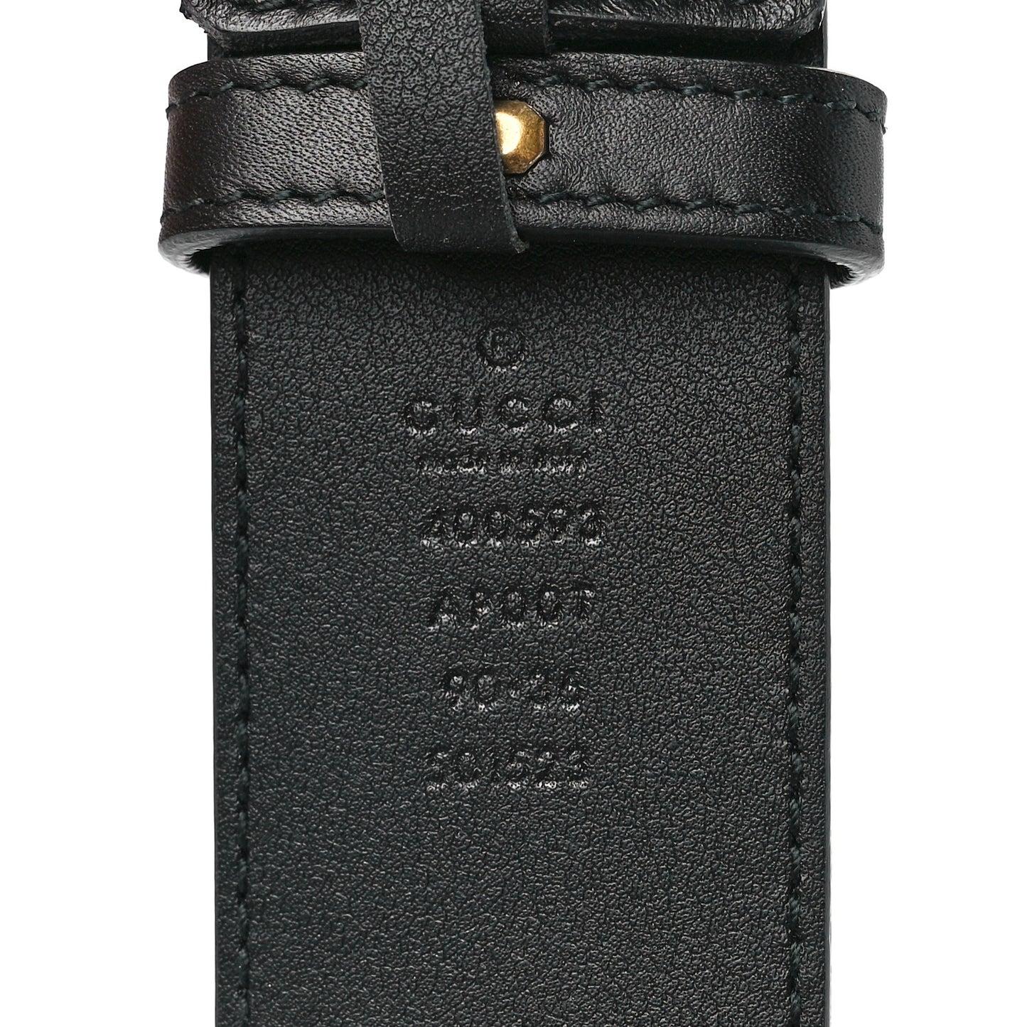 Calfskin Double G 40mm Belt 90 36 Black