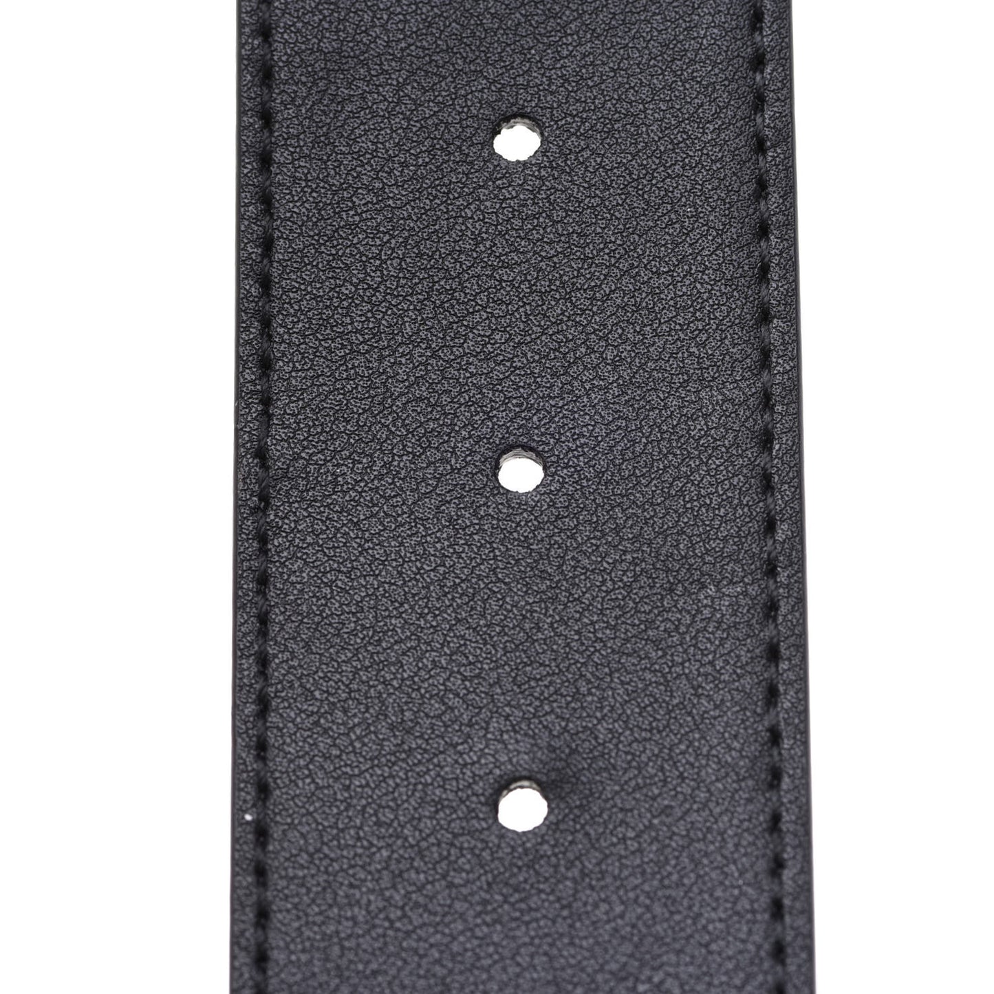 GG Supreme Monogram Matte Plutone Calfskin Double G 40mm Belt 95 38 Beige Ebony Black