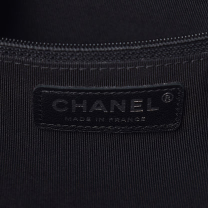 Chanel Calfskin Quilted Large Classic Shopping Tote Black 6 of 8
