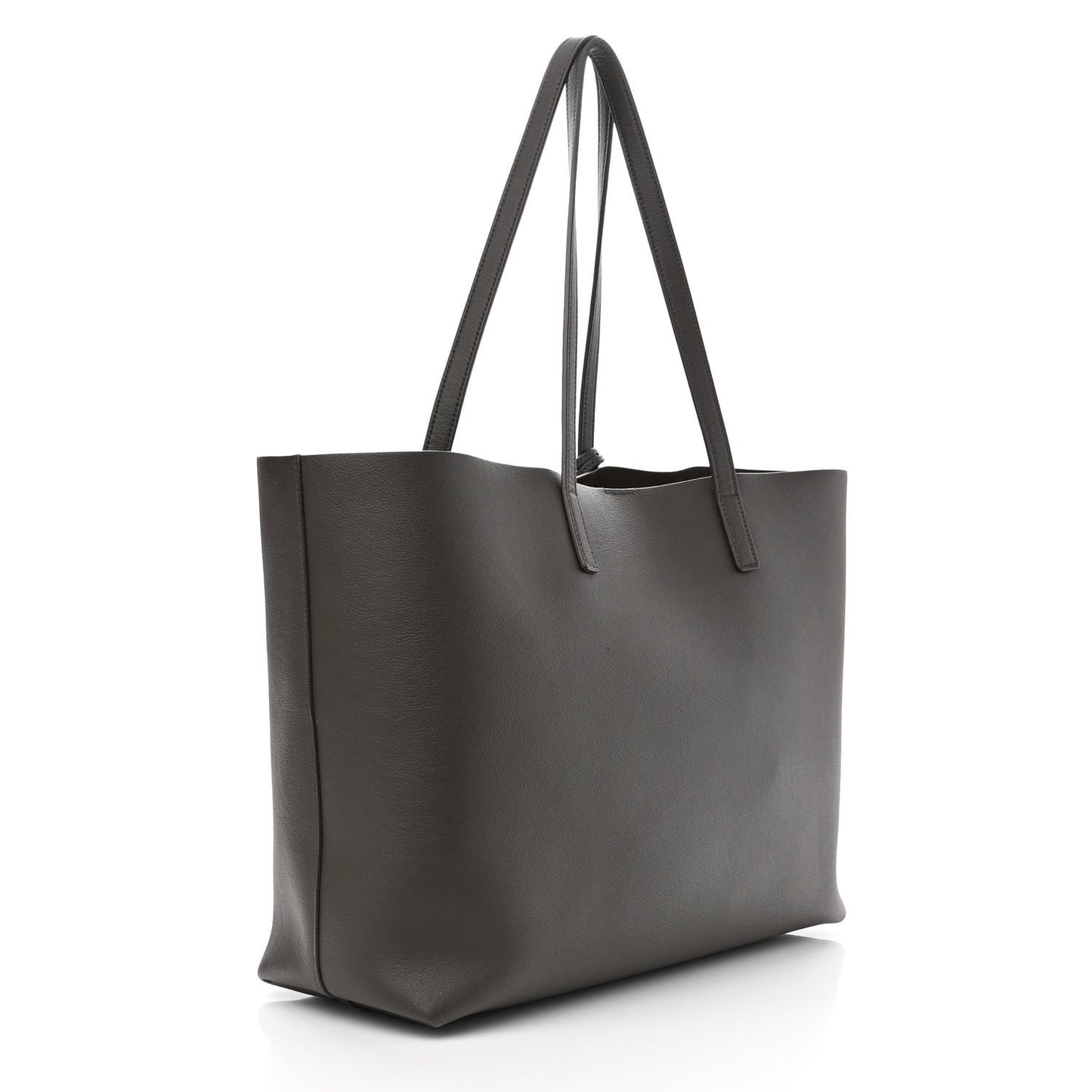 Calfskin Large Shopping Tote Fog