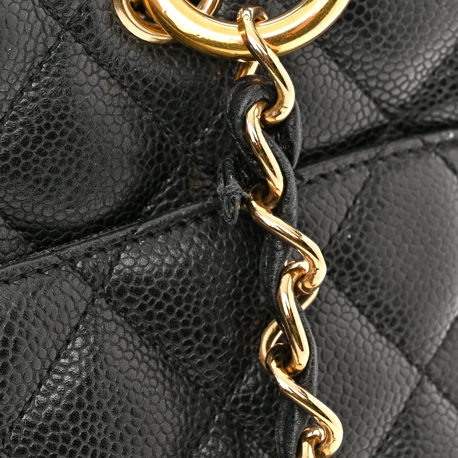 Chanel Caviar Quilted Grand Shopping Tote GST Black 14 of 18