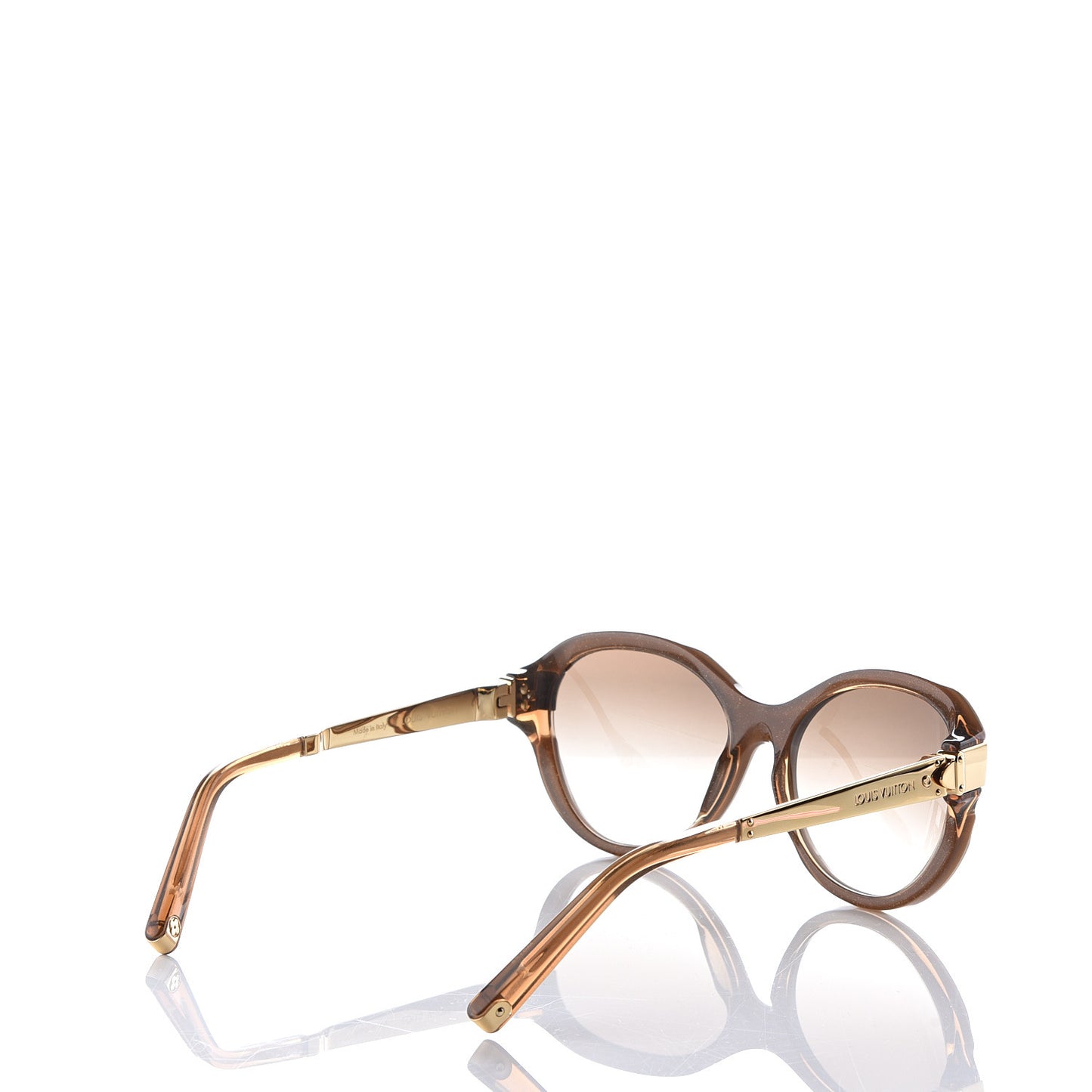 Petit Soupcon Cat Eye Sunglasses Z0487W Brown