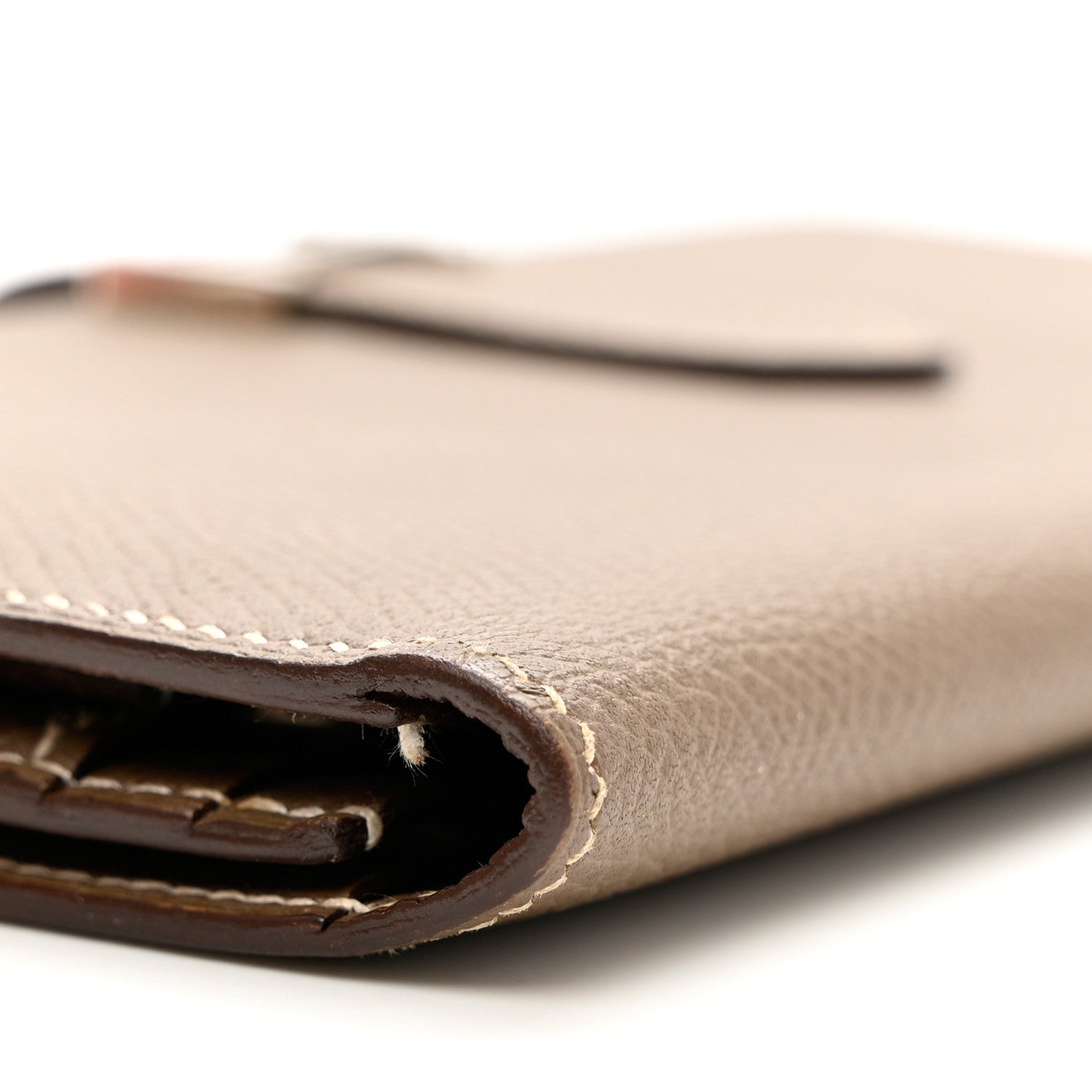 Hermes Epsom Bearn Gusset Wallet Etoupe 8 of 10