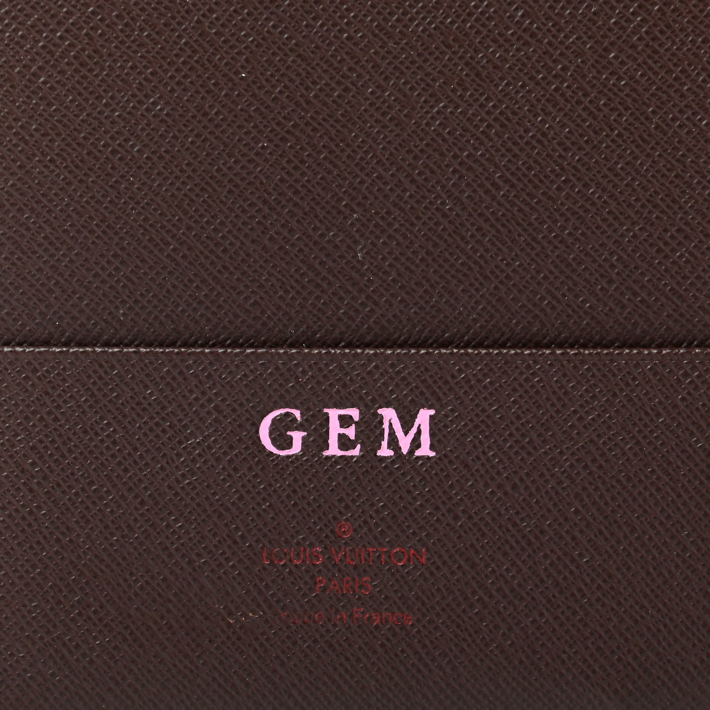 Damier Ebene Large Ring Agenda Cover