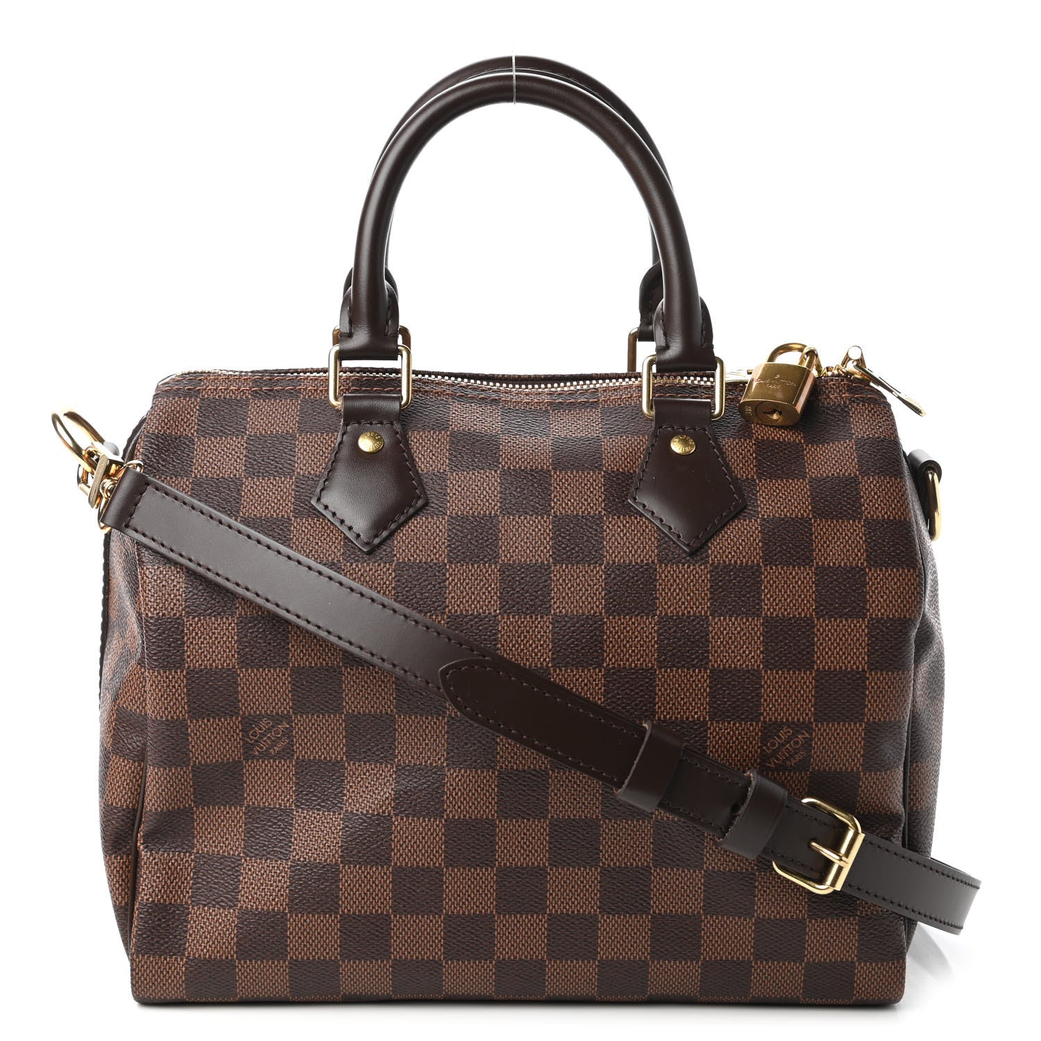 Louis Vuitton Damier Ebene Speedy Bandouliere 25 1 of 11