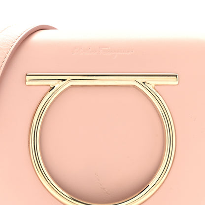Salvatore Ferragamo Calfskin Vela Crossbody Flap Bag Antique Rose 8 of 12