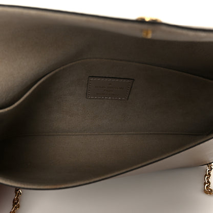 Louis Vuitton Epi Felicie Pochette Chain Wallet Galet 6 of 14