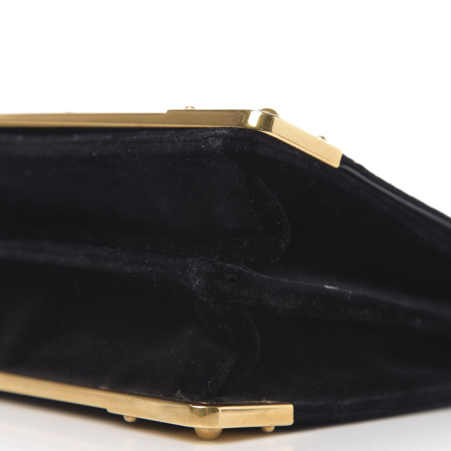 Velvet City Calfskin Cahier Bag Black