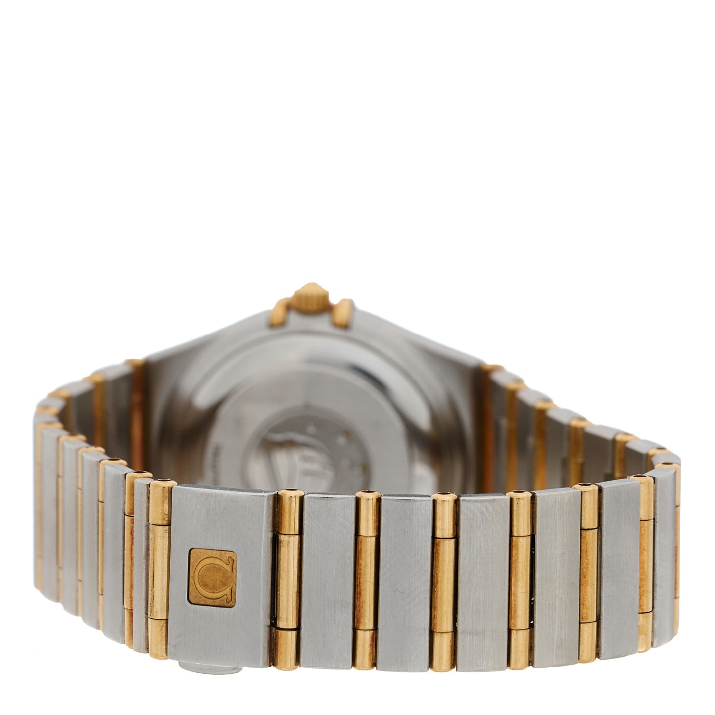 Stainless Steel 18K Yellow Gold Diamond 27mm Constellation Quartz Watch Champagne 1292.15.00