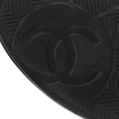 Chanel Calfskin Womens Logo Sneakers 40.5 White Black 9 of 9