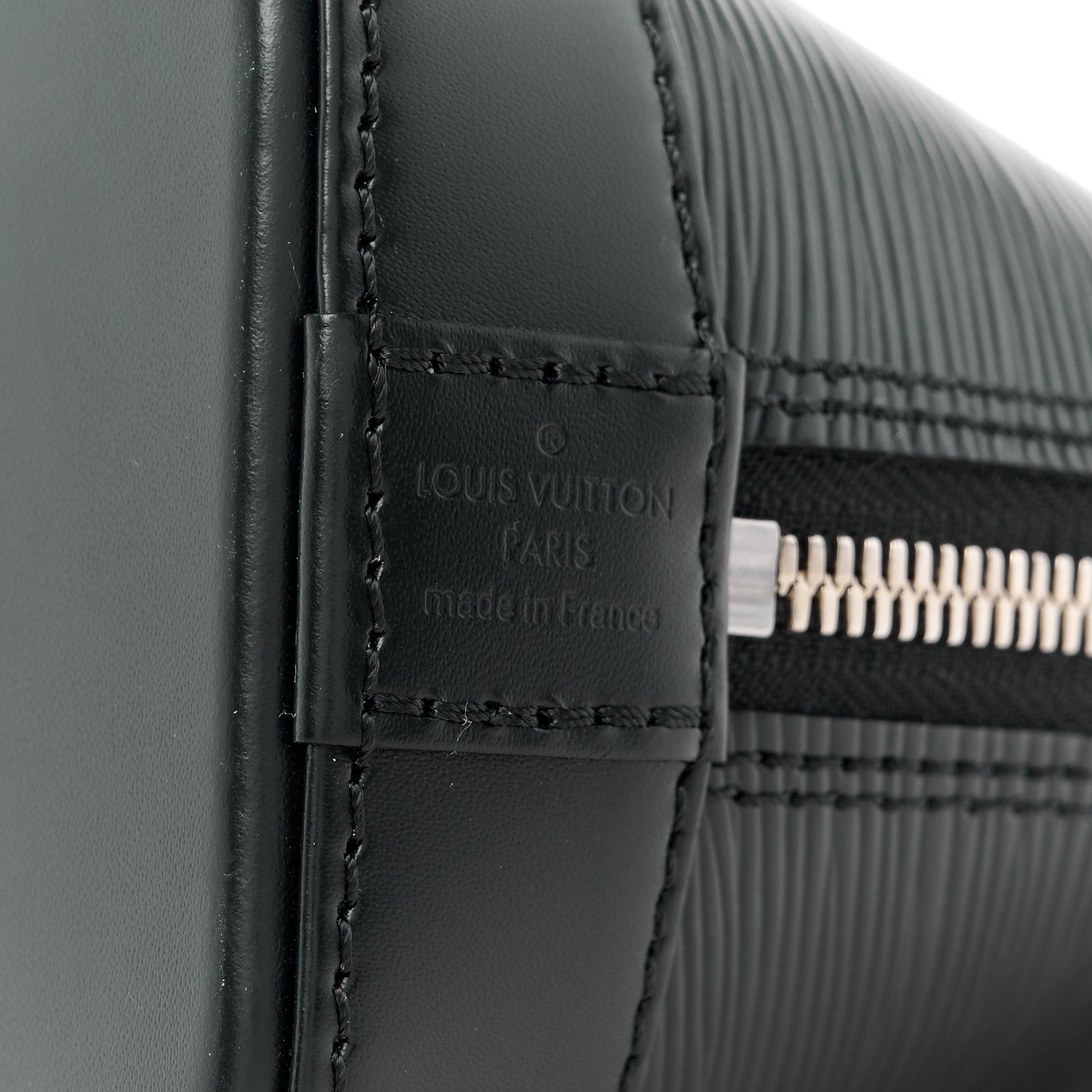 Louis Vuitton LOUIS VUITTON Epi Alma BB Black 10 of 13