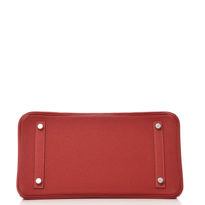 Hermes Togo Birkin 30 Rouge Vif 5 of 33