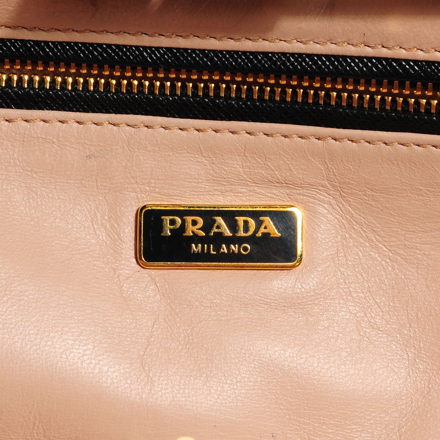 Prada Saffiano East-West Frame Clutch Nero Black 8 of 9