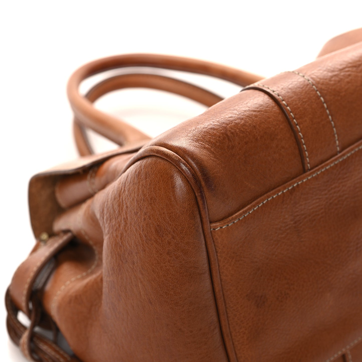 Classic Grain Small Bayswater Satchel Oak