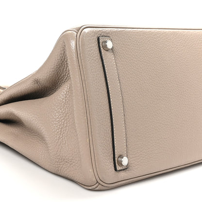 Hermes Togo BIRKIN 35 Gris Tourterelle 9 of 14