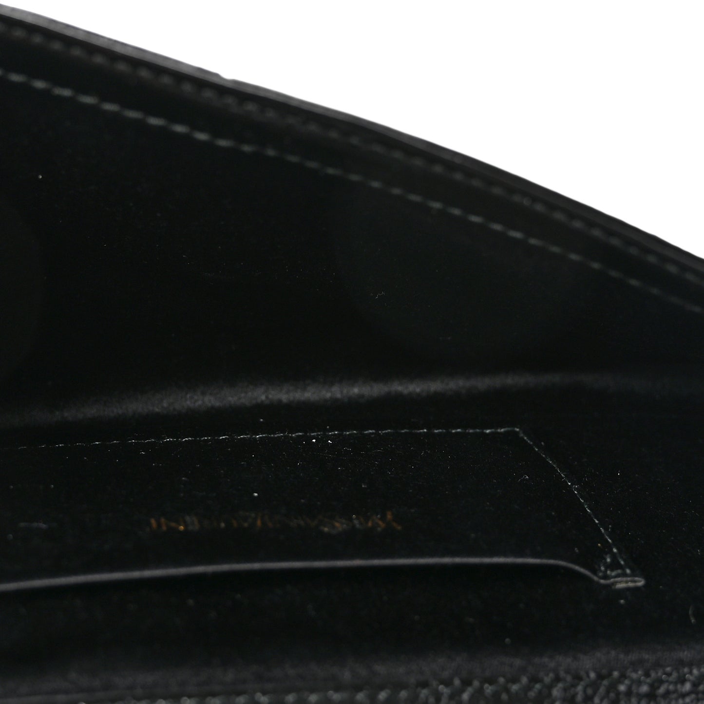 Textured Patent Monogram Small Belle De Jour Clutch  Black