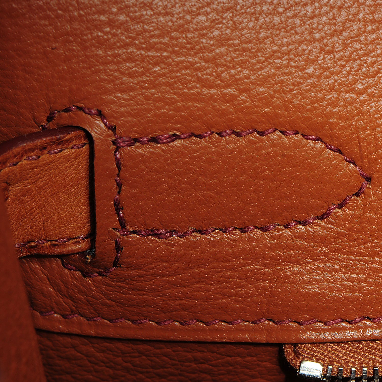 Hermes Ostrich Birkin 30 Cognac 20 of 29