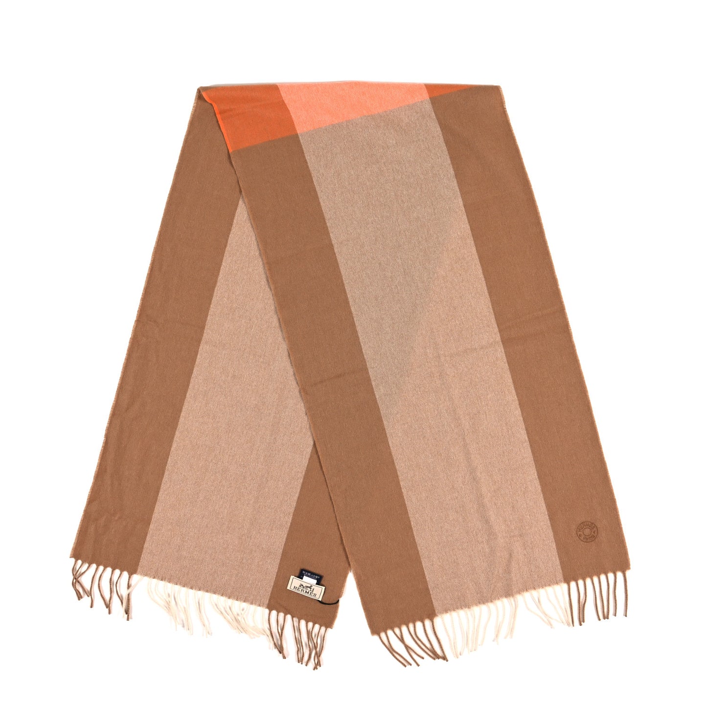 Cashmere H Summer Block Muffler