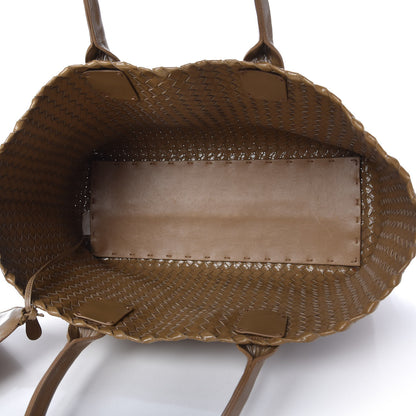 Bottega Veneta Spazzolato Nappa Intrecciato Medium Moon Cabat 9 of 21